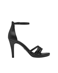 Босоножки на каблуке черный Laredoute