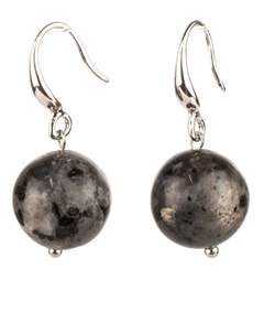 Серьги Бусики-колечки