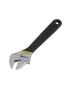 Ключ разводной тундра, обрезиненная рукоятка, 200 мм Tundra