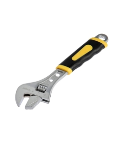 Ключ разводной тундра, 2 варианта зажима, гайки 4-6-12 мм, 2к рукоятка, 200 мм Tundra