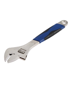 Ключ разводной тундра, никелированный, двухкомпонентная рукоятка, 300 мм Tundra