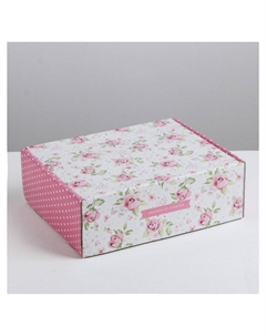 Коробка подарочная складная, упаковка Дарите счастье