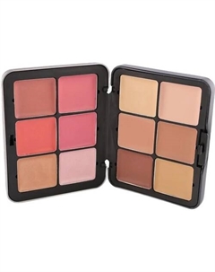 Палетка контуринг, жидкие румяна, хайлайтер Blush Sculpt Ruby rose