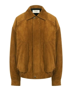 Замшевая куртка Saint laurent