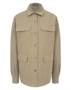 Рубашка из хлопка и льна Mvst