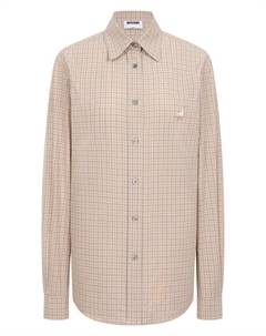 Хлопковая рубашка Moschino