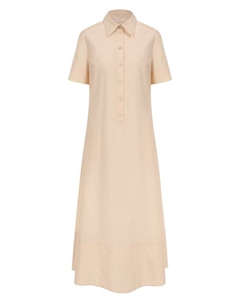 Платье из хлопка и шелка Mvst