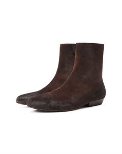 Замшевые полусапоги Marsèll