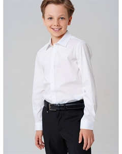 Сорочка текстильная для мальчиков (slim fit) School by playtoday