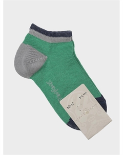 Зеленные носки с контрастной отделкой Story loris