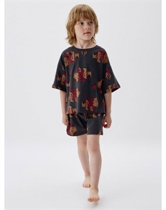 Пижама с принтом для мальчиков Sela