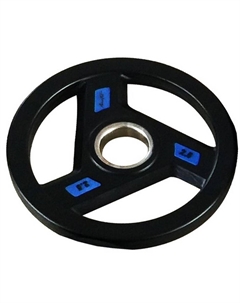 Олимпийский обрезиненный диск 2,5кг, d51мм AFPLC2.5 черно-синий Aerofit