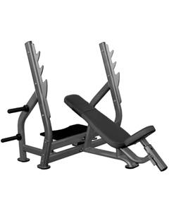 Олимпийская наклонная скамья со стойками IT7015 Impulse