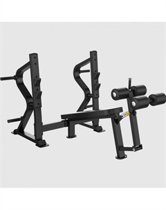 Олимпийская скамья с отрицательным наклоном для жима SL7030 Impulse