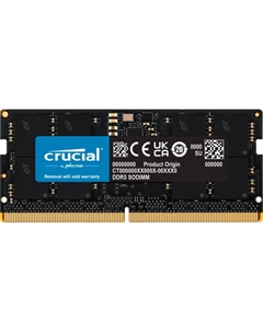 Модуль памяти SODIMM DDR5 16GB CB16GS4800 4800МГц CL40 Crucial