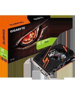 Видеокарта PCI-E GeForce GT 1030 2GB GDDR5 64bit 14nm 1290/6008MHz DVI-D(HDCP)/HDMI RTL Gigabyte