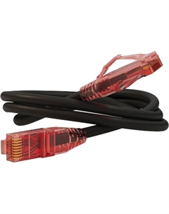Кабель патч-корд U/UTP 5e кат. 1,5м. PC-LPM-UTP-RJ45-RJ45-C5e-1.5M-LSZH-BK LSZH, 1.5 м, черный Hyperline