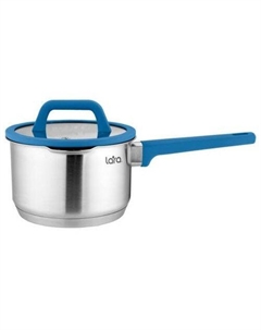 Кастрюля 2л Сапфир LR03-04, нержавеющая сталь, с крышкой Lara