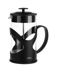 Френч-пресс LR06-56-350, 0.35л, черный Lara