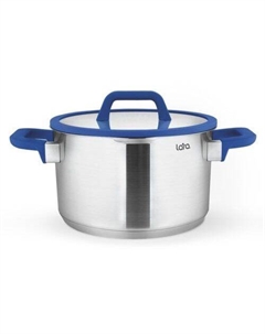Кастрюля 6.2л Сапфир LR02-794, нержавеющая сталь, с крышкой Lara