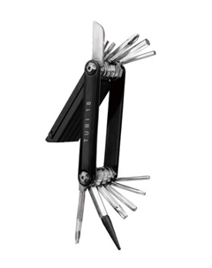 Мультитул TUBI 18, 18 функций, MINI TOOL, BLACK, TUB-18B Topeak