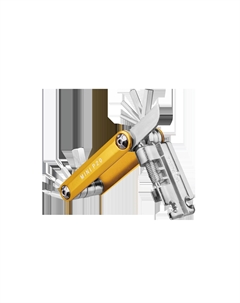 Мультитул велосипедный MINI P20, 20 функций, W/CHAINLINK TOOL, с чехлом, GOLD, TT2582GD Topeak