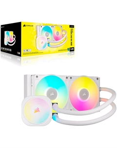 СЖО для процессоров Corsair iCUE LINK TITAN 240 RX RGB 240mm, White (CW-9061020-WW)