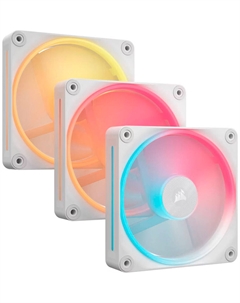 Вентилятор для корпуса Corsair iCUE LINK LX120-R RGB Reverse, 3x120mm, White (CO-9051054-WW)