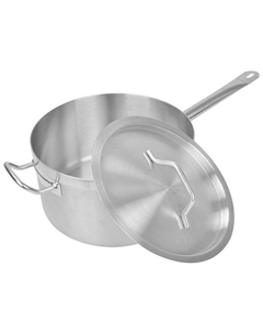 Сотейник X2822 10л d28см h16см, нерж.сталь Maco