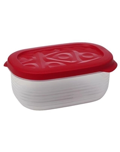 Контейнер для продуктов Flexo 0,65л 16х10х6,8см прямоугольный пластик Полимербыт