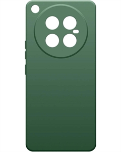 Чехол-накладка BoraSCO Silicone Case для смартфона Infinix Zero 40 5G, силикон, зеленый опал (73738) Borasco