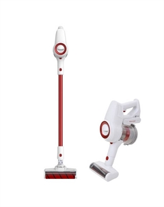 Вертикальный беспроводной пылесос Jimmy JV51 White/Red