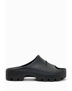 Шлепанцы на платформе Eclipse черного цвета All Saints, черный Allsaints