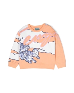 Детская толстовка, оранжевый Kenzo