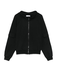 Толстовка на молнии, черный Monnalisa