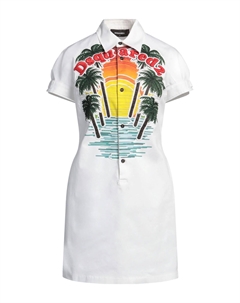 Мини-платье, белый Dsquared2