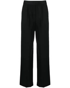 Строгие брюки с логотипом, черный Msgm