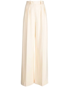 Брюки Teyanna широкого кроя, нейтральный цвет Khaite