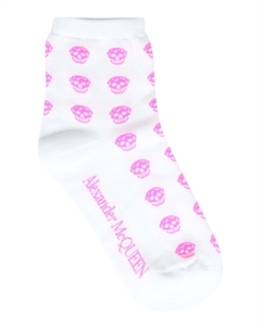 Носки и чулочно-носочные изделия, белый Alexander mcqueen