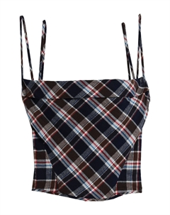 Топ, синий Dsquared2