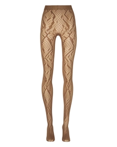 Колготки Python Net, коричневый Wolford