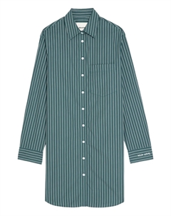 Rorning полосатое мини-платье с длинными рукавами, зеленый Zadig&voltaire