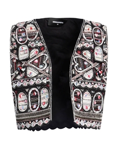 Жилет, черный Dsquared2