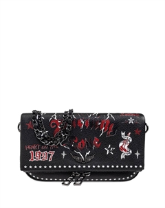 Сумка-клатч Rock Nano Punk, черный Zadig&voltaire