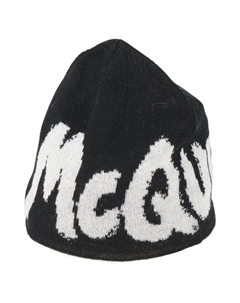 Шапка, черный Alexander mcqueen