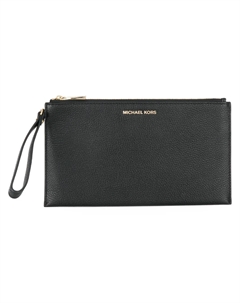 Клатч на молнии, черный Michael michael kors