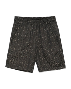 Шорты с леопардовым принтом, серый Needles