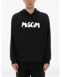 Толстовка с логотипом, черный Msgm