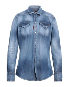 Рубашка джинсовая, синий Dsquared2