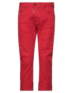 Джинсы, красный Dsquared2